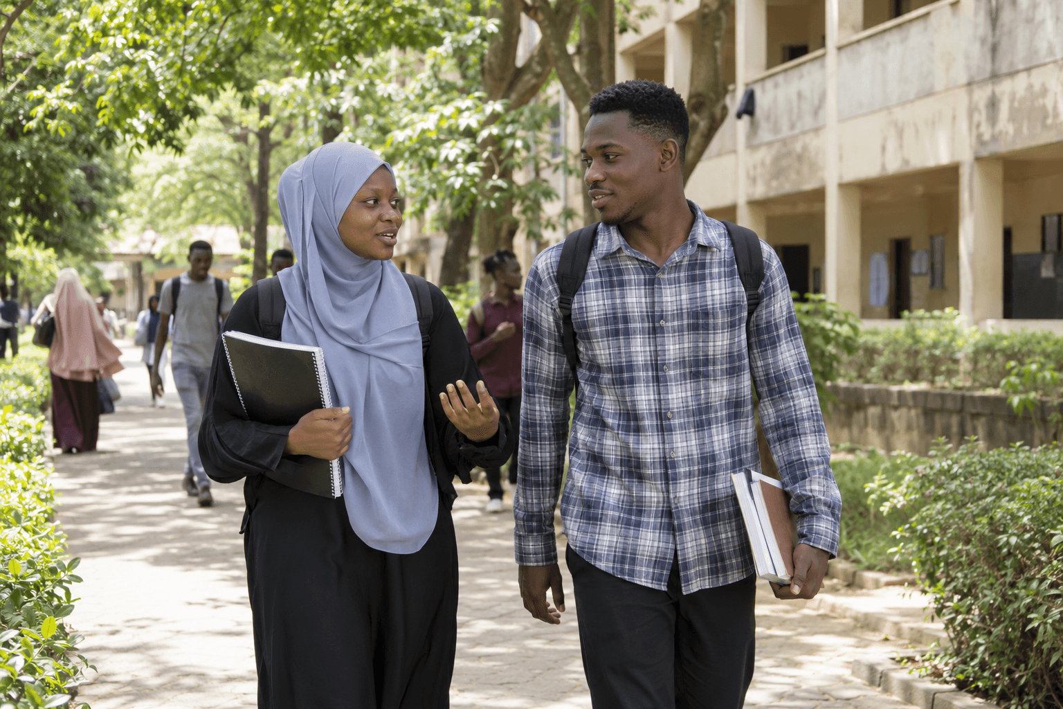 IJMB students experiencing student life on campus